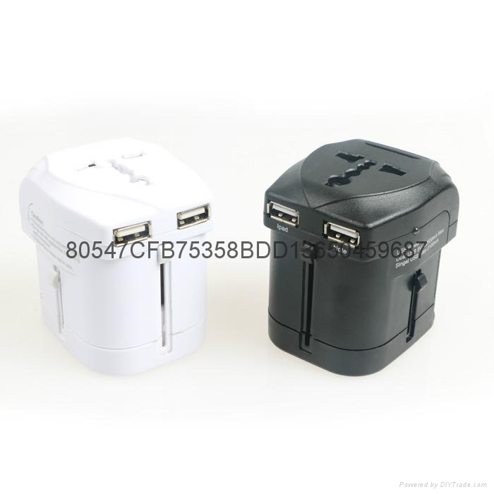 EEC-163U 全球通用轉換插座 USB萬能牆充 3