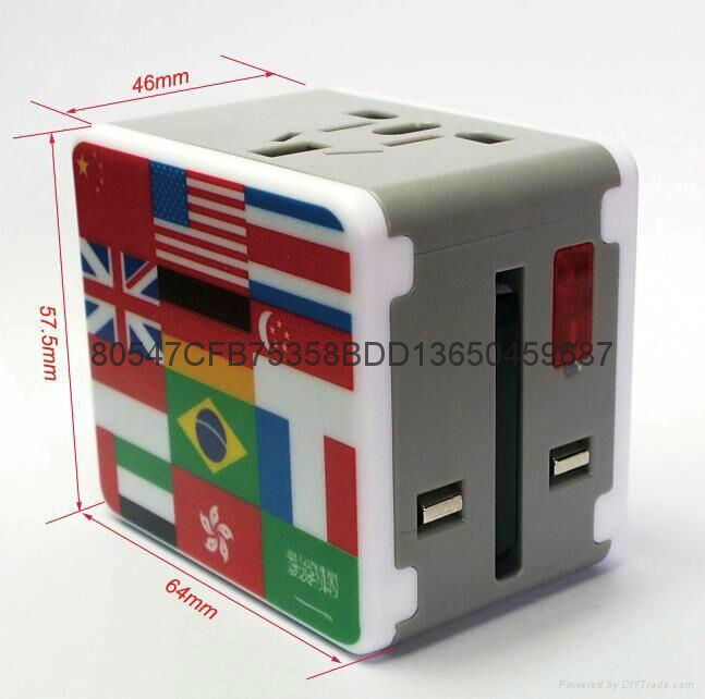 World Travel USB Adapter   Travel adapter   Travel adapter manufacturer 2