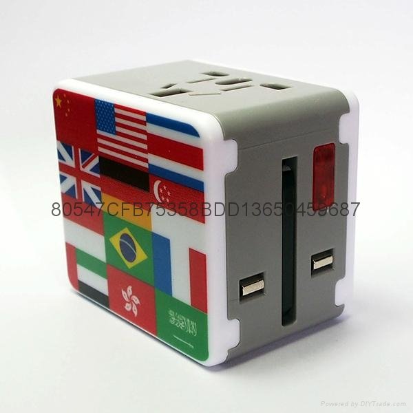 World Travel USB Adapter   Travel adapter   Travel adapter manufacturer 3