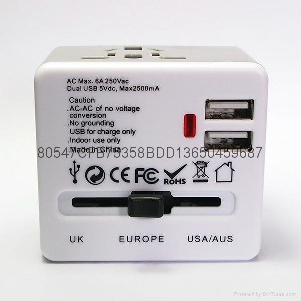 World Travel USB Adapter   Travel adapter   Travel adapter manufacturer 4