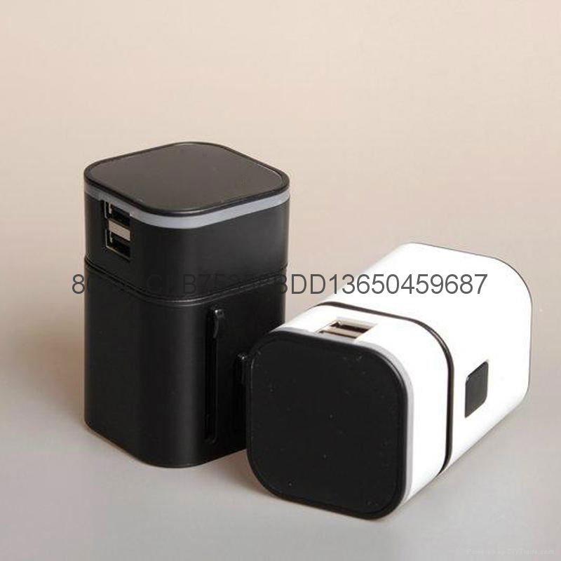  Universal Travel Adapter with USB Charger (All in one design) 5