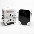  Universal Travel Adapter with USB Charger (All in one design) 4