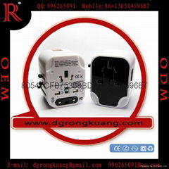 EEC-303 全球通用旅遊轉換插座 USB轉換插座充電器