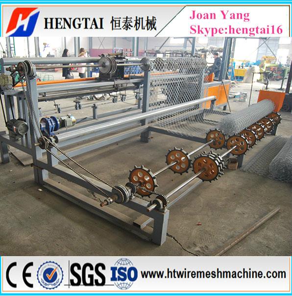 Automatic Chain Link Fence Diamond Wire Mesh Machine 4