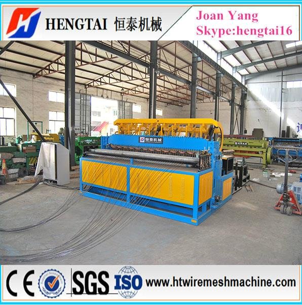 PLC Control Welded Wire Mesh Fence Panel Machine 4