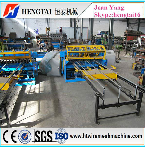 PLC Control Welded Wire Mesh Fence Panel Machine 3