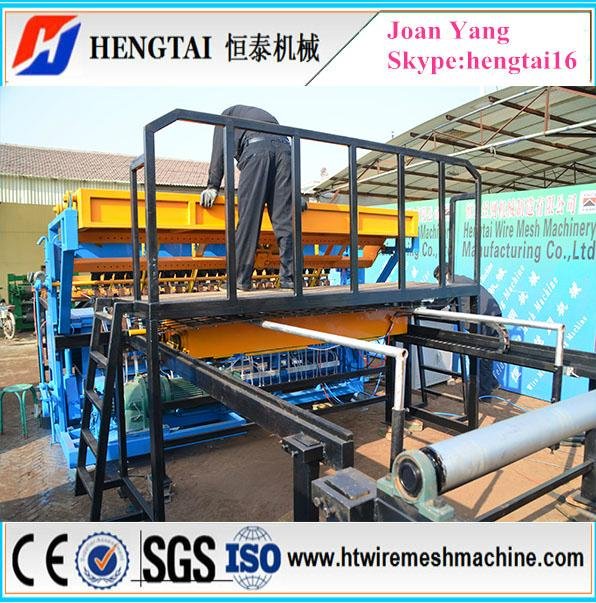 Reinforcing Steel Bar Mesh Panel Fence Wire Welded Machine 4