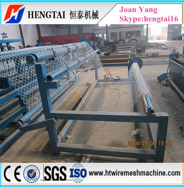 Single Wire Feeding Chain Link Fencing Machine