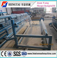 Single Wire Feeding Chain Link Fencing Machine