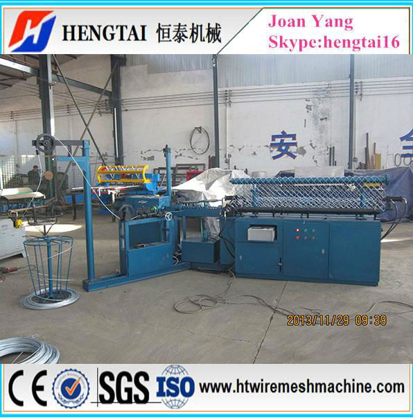 Single Wire Feeding Chain Link Fencing Machine 3