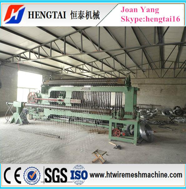 Gabion Hexagonal Mesh Stone Cage Wire Net Machine 2