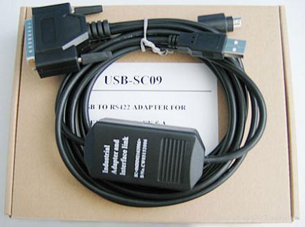 FX系列和A系列三菱PLC編程電纜USB-SC09