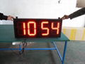 clock and temperature LED-Display 4