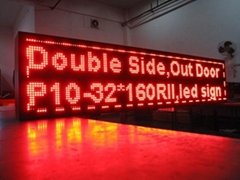 LED double side display