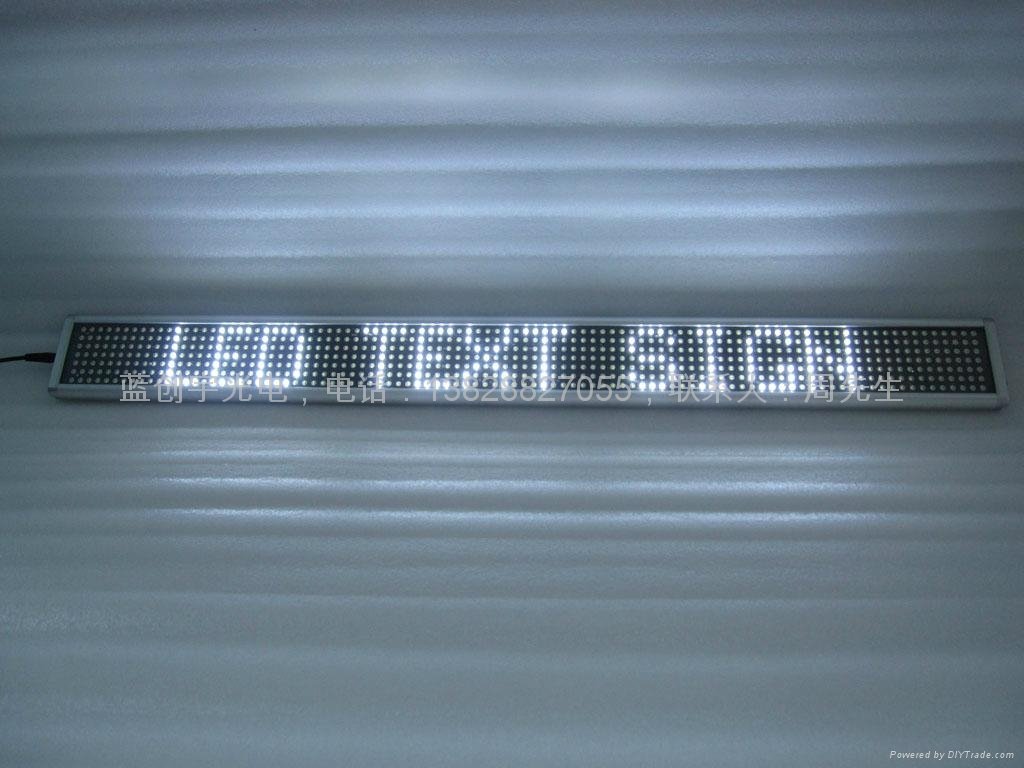  7 dot matrix  english/Bluetooth LED moving sign 2