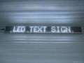  7 dot matrix  english/Bluetooth LED moving sign 2