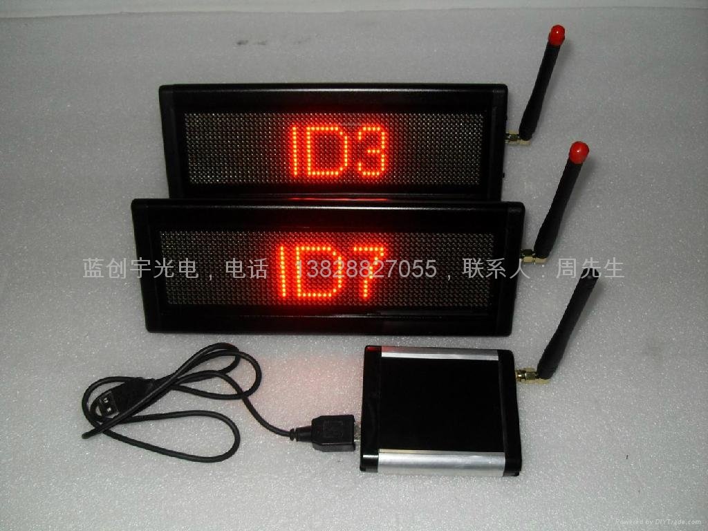 RF LED moving message board/LED desktop screen 3