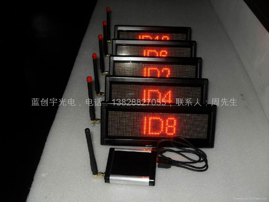 RF LED moving message board/LED desktop screen 2