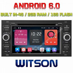 Android 6.0 Car DVD Player With GPS for FORD FOCUS (K7488B)