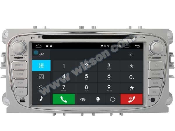 Android 6.0 Car DVD Player With GPS for FORD MONDEO/FOCUS(>2008)/S-MAX (K7457S) 2