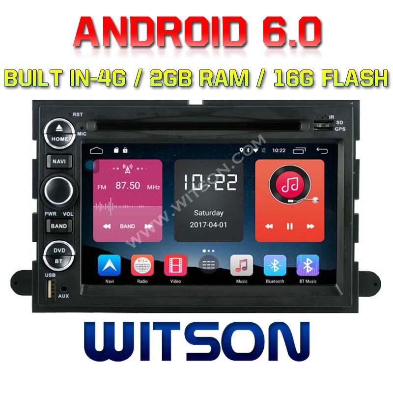 Android 6.0 Car DVD Player With GPS for FORD F150 (K7496)