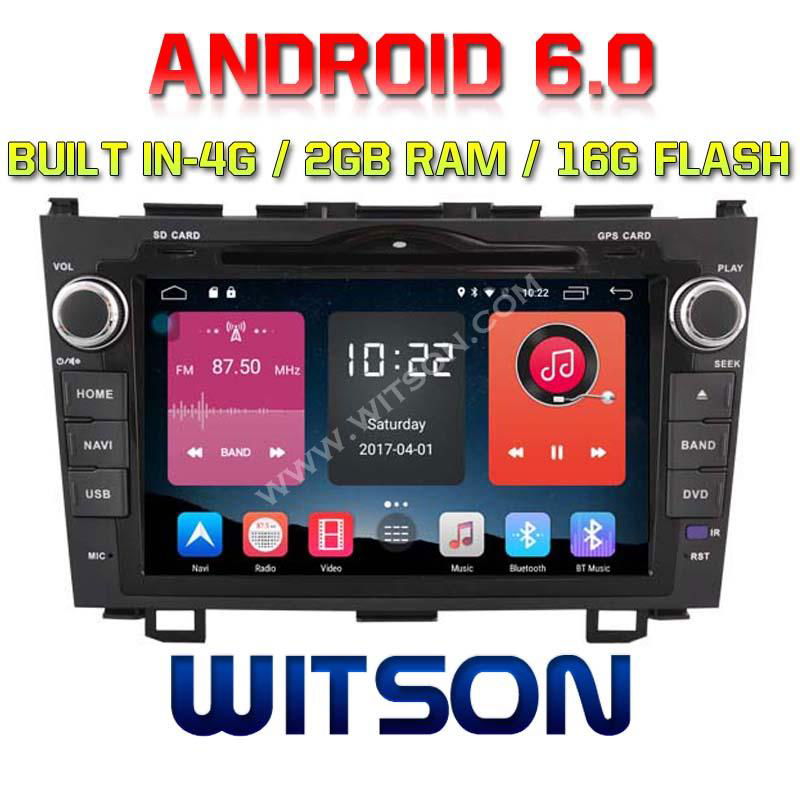 Android 6.0 Car DVD Player With GPS for HONDA CRV 2006-2011 (W2-K7318)