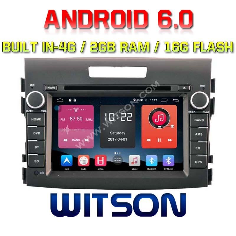 Android 6.0 Car DVD Player With GPS for  NEW HONDA CRV (W2-K7306)