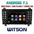 Android 7.1 Car DVD Player With GPS forMERCEDES-BENZ R171 W171 SLK (W2-Q096) 1