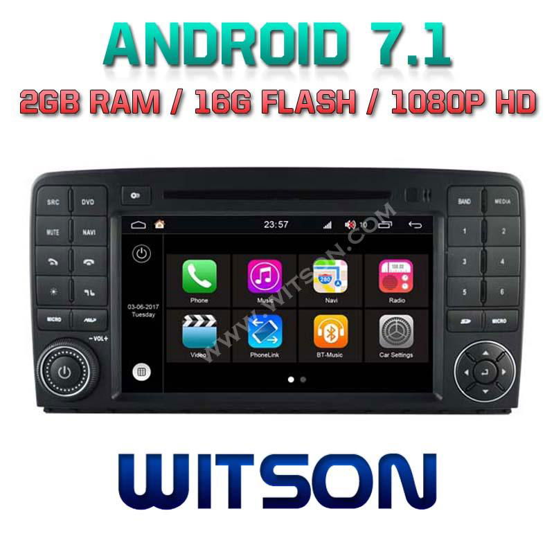 Android 7.1 Car DVD Player With GPS for MERCEDES-BENZ R CLASS W251 (W2-Q215)