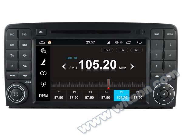 Android 7.1 Car DVD Player With GPS for MERCEDES-BENZ R CLASS W251 (W2-Q215) 3