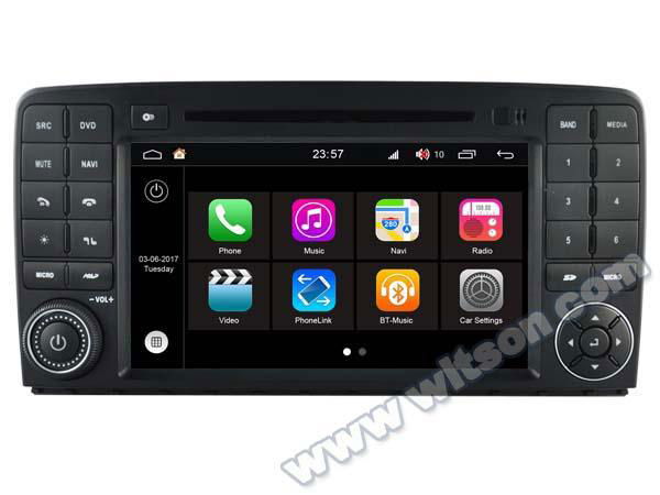 Android 7.1 Car DVD Player With GPS for MERCEDES-BENZ R CLASS W251 (W2-Q215) 4