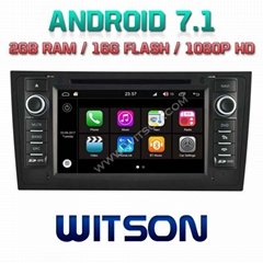 Android 7.1 Car DVD Player With GPS for For AUDI A6 (W2-Q102)