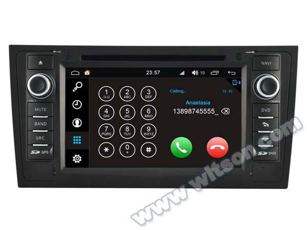 Android 7.1 Car DVD Player With GPS for For AUDI A6 (W2-Q102) 4