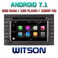 Android 7.1 Car DVD Player With GPS for For SKODA OCTAVIA GOLF4/B5/BORA(W2-Q016) 1