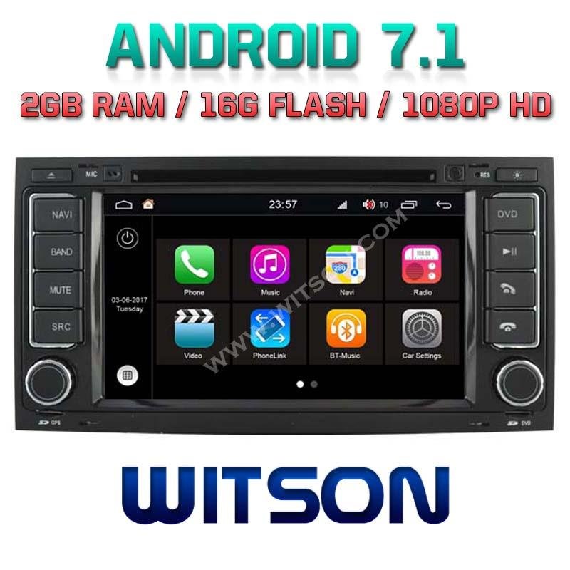 Android 7.1 Car DVD Player With GPS for VW Touareg (2003-2010) (W2-Q042)
