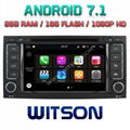 Android 7.1 Car DVD Player With GPS for VW Touareg (2003-2010) (W2-Q042)