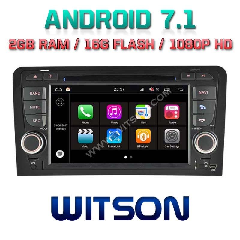 Android 7.1 Car DVD Player With GPS for For AUDI A3/S3/RS3 (W2-Q049)