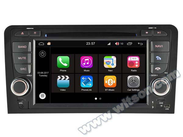 Android 7.1 Car DVD Player With GPS for For AUDI A3/S3/RS3 (W2-Q049) 2