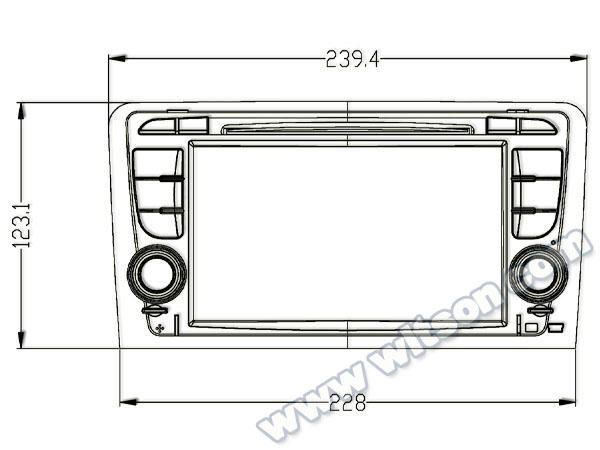 Android 7.1 Car DVD Player With GPS for For AUDI A3/S3/RS3 (W2-Q049) 5