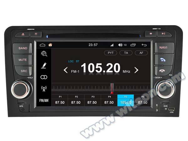 Android 7.1 Car DVD Player With GPS for For AUDI A3/S3/RS3 (W2-Q049) 3