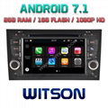 Android 7.1 Car DVD Player With GPS for