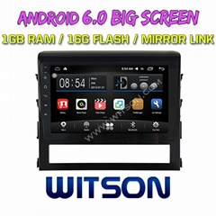 9" Android 6.0 Car DVD Player With GPS for TOYOTA LANDCRUISER 2016 (W2-F2060)