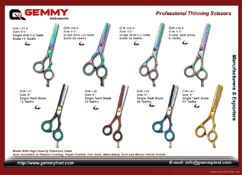 Barber Scissor-Thinning Scissor-Hair Scissor-Grooming Scissor