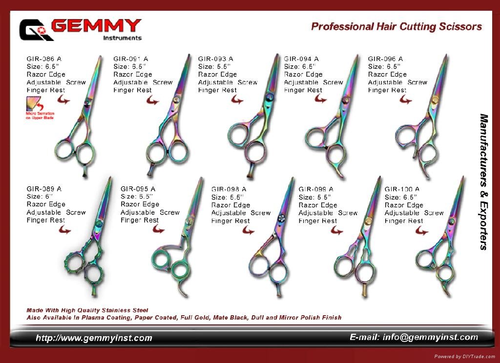 Barber Scissor-Thinning Scissor-Hair Scissor-Grooming Scissor 4