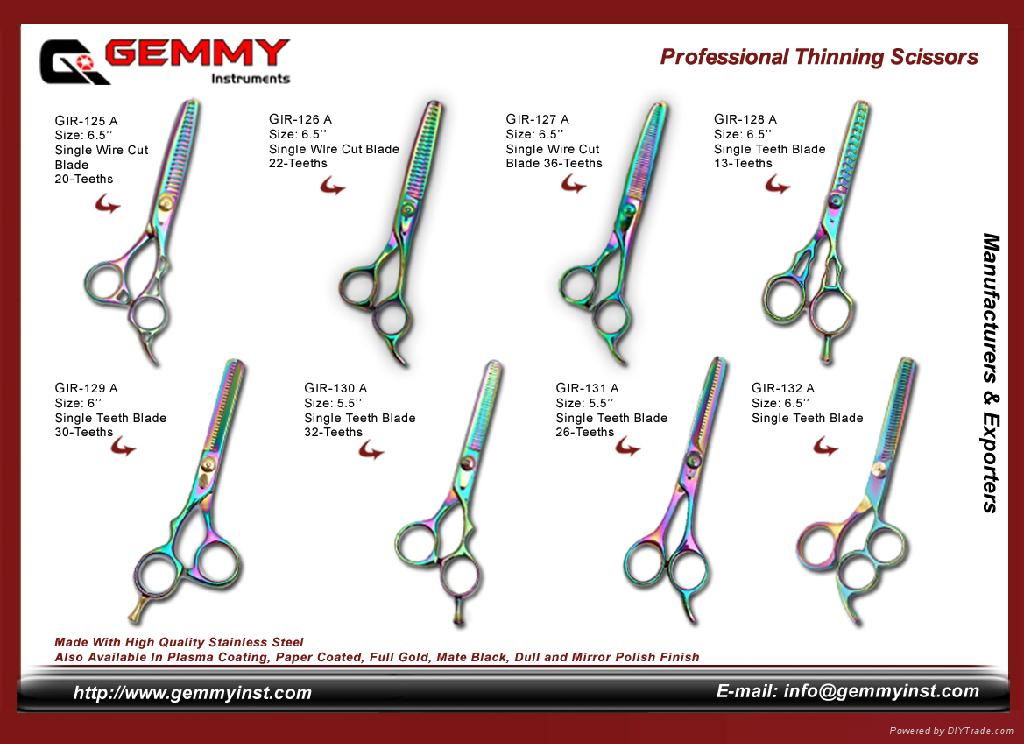 Barber Scissor-Thinning Scissor-Hair Scissor-Grooming Scissor 3