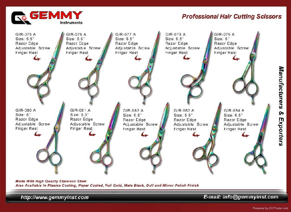 Barber Scissor-Thinning Scissor-Hair Scissor-Grooming Scissor 5