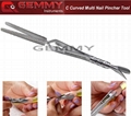 C Curve Nail Pincher Tweezers 5