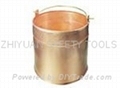 customized non-sparking bucket 10L-20L brass bucket