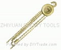 Beryllium Copper chain hoist  1-20T non-sparking tools