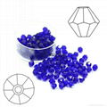 Faceted glass loose beads 4mm bicone beads  6